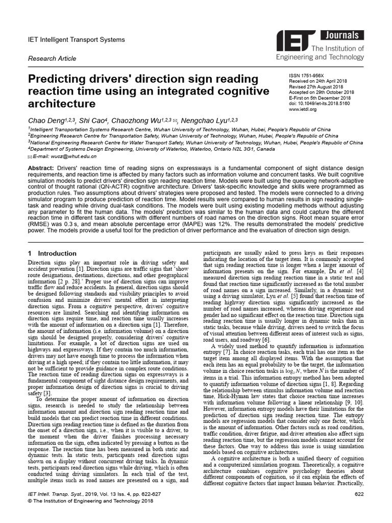 Deng Et Al. - 2019 - Predicting Drivers' Direction Sign Reading ...