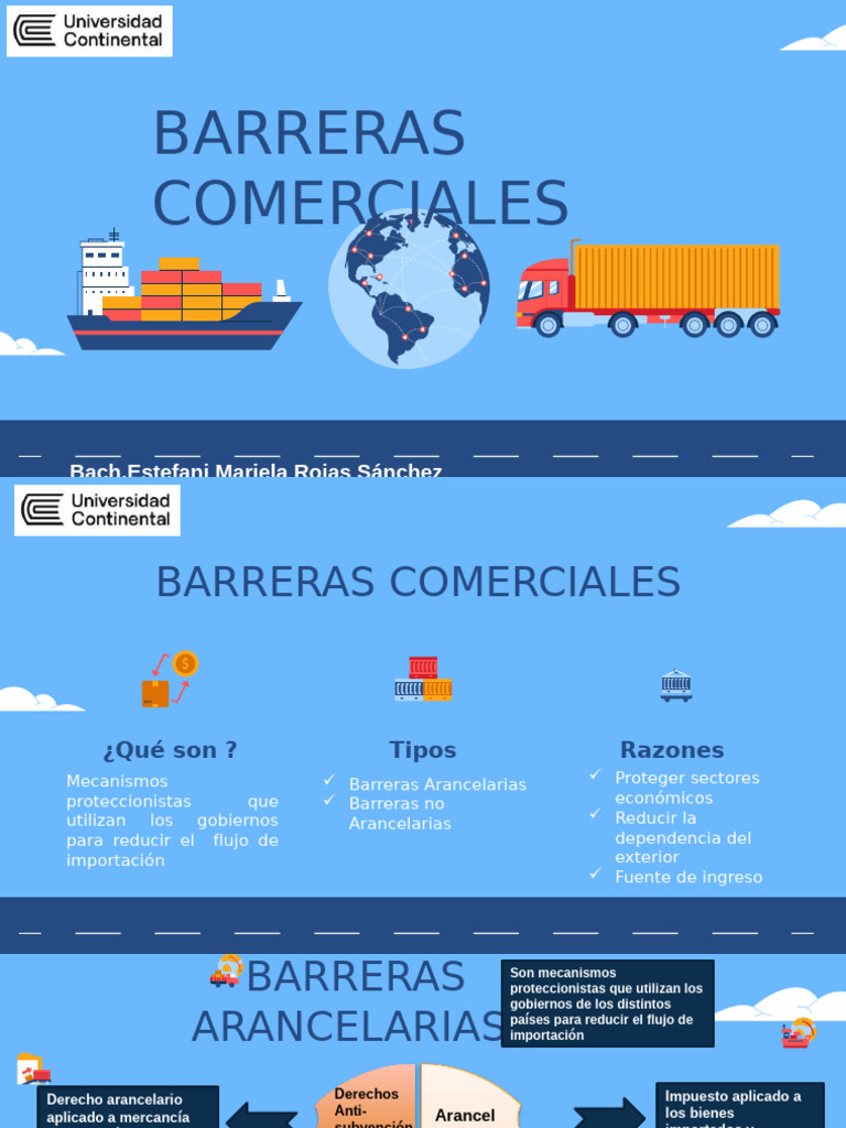 Tipos y Razones de Barreras Comerciales | PDF | Arancel | Proteccionismo