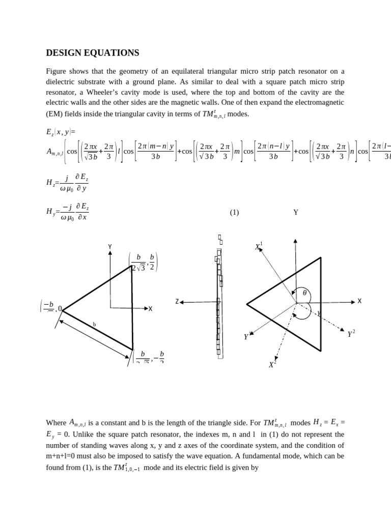 Design Equat | PDF | Triangle | Materials Science