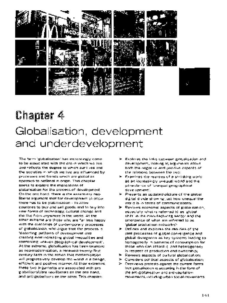 Globalization, Development and Underdevelopment_ | PDF | Globalization ...