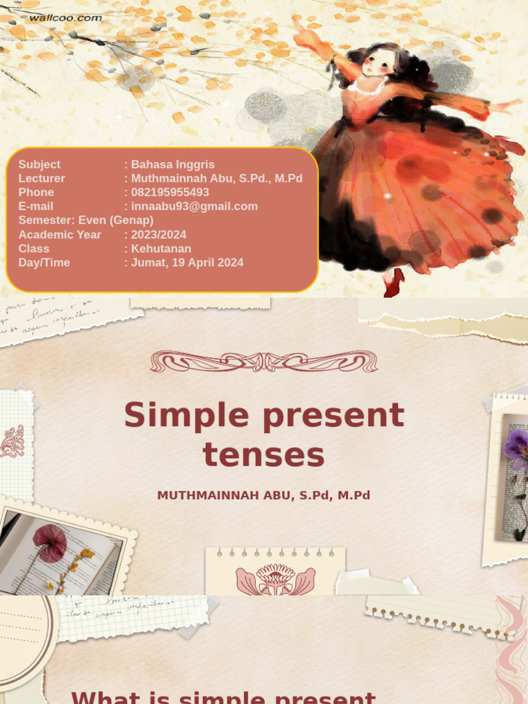 Understanding Simple Present Tense | PDF | Language Families | Languages