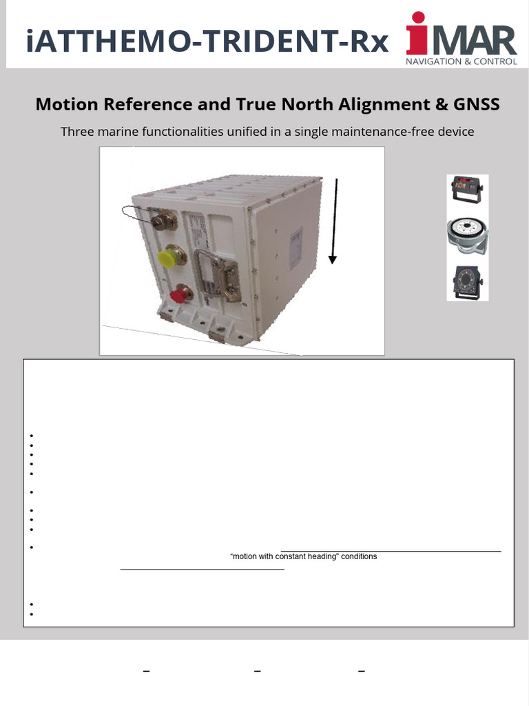 Iatthemo Trident Rx | PDF | Navigation | Inertial Navigation System