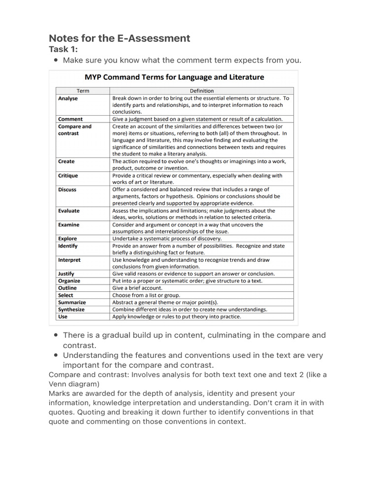 E-Assessment Guidelines for Text Analysis | PDF | Vocabulary | Human ...