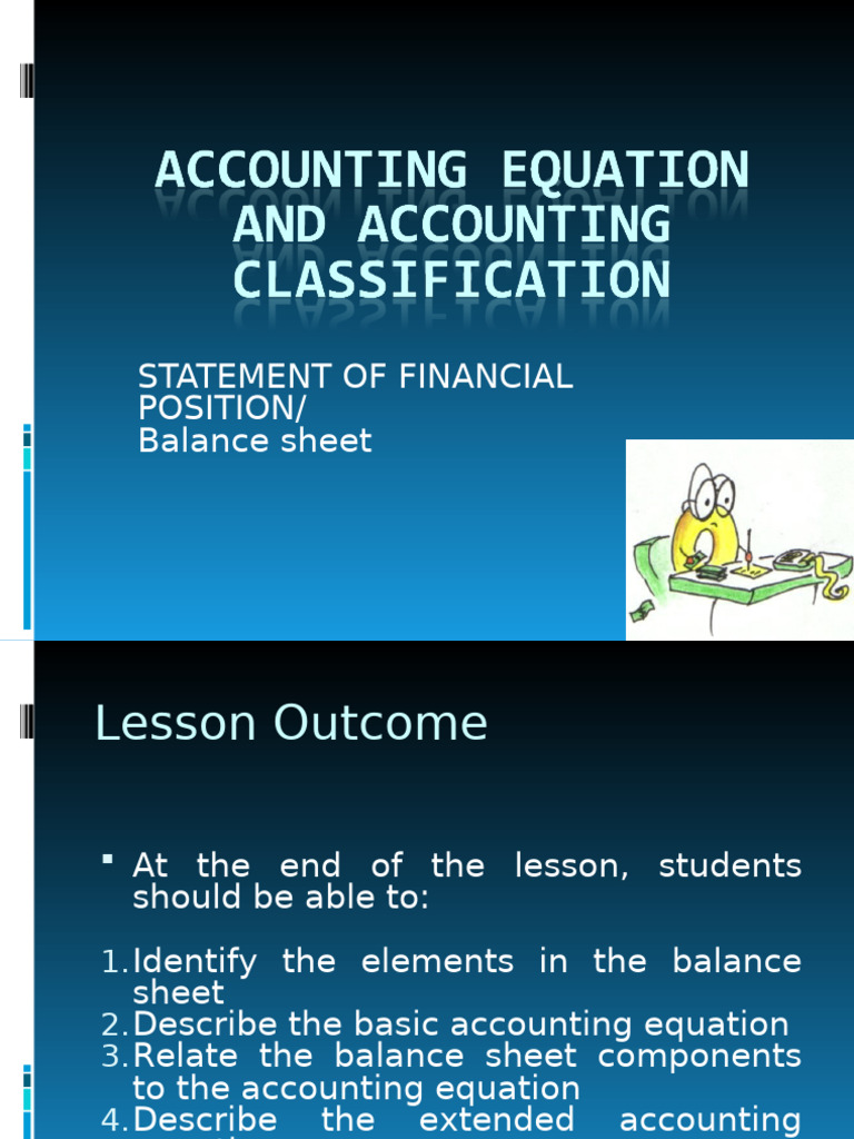 Balance Sheet and Accounting Basics | PDF | Balance Sheet | Equity ...