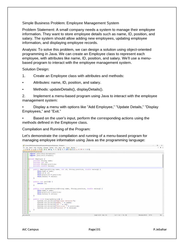 Programming 2.1 | PDF