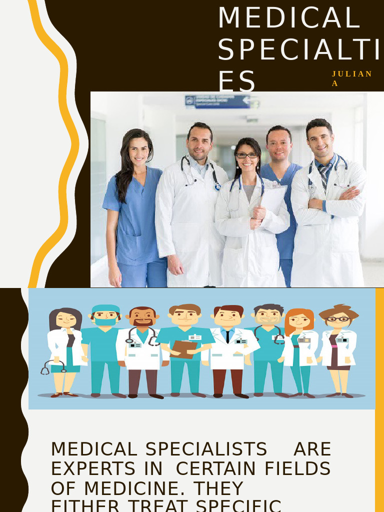 Medical Specialties | PDF | Self-Improvement