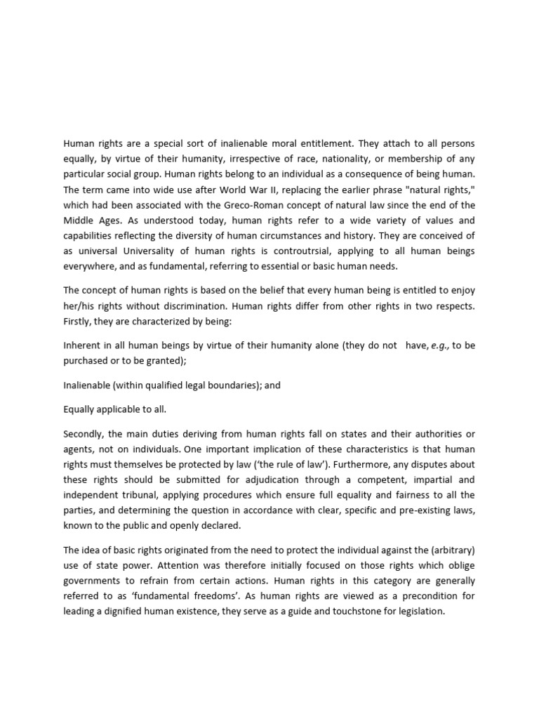 Human Rights and Media | PDF | Human Rights | Justice