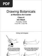 Download Drawing Botanicals Class 4  Ink Wash by montalvoarts SN7870146 doc pdf