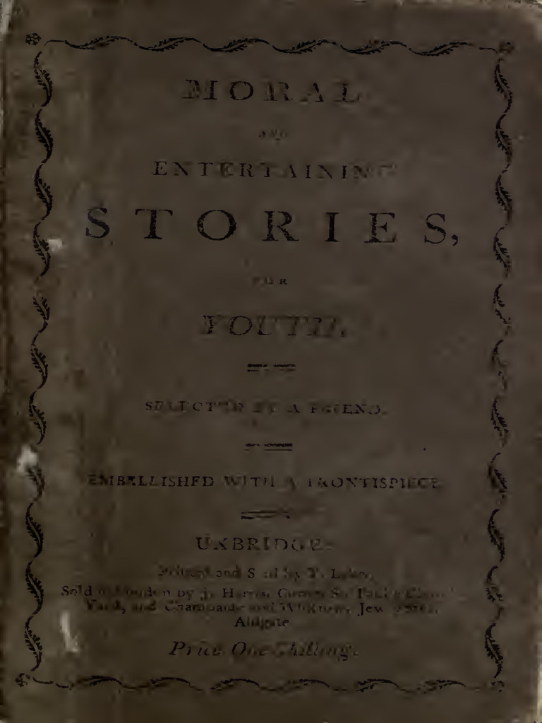 Moral and Entertaining Stories | PDF | Classics
