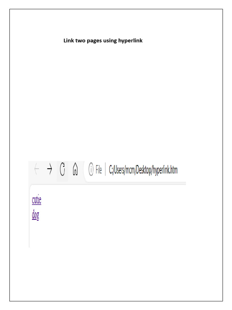 HTML Hyperlinks and Lists Examples | PDF | Lilium | Botany