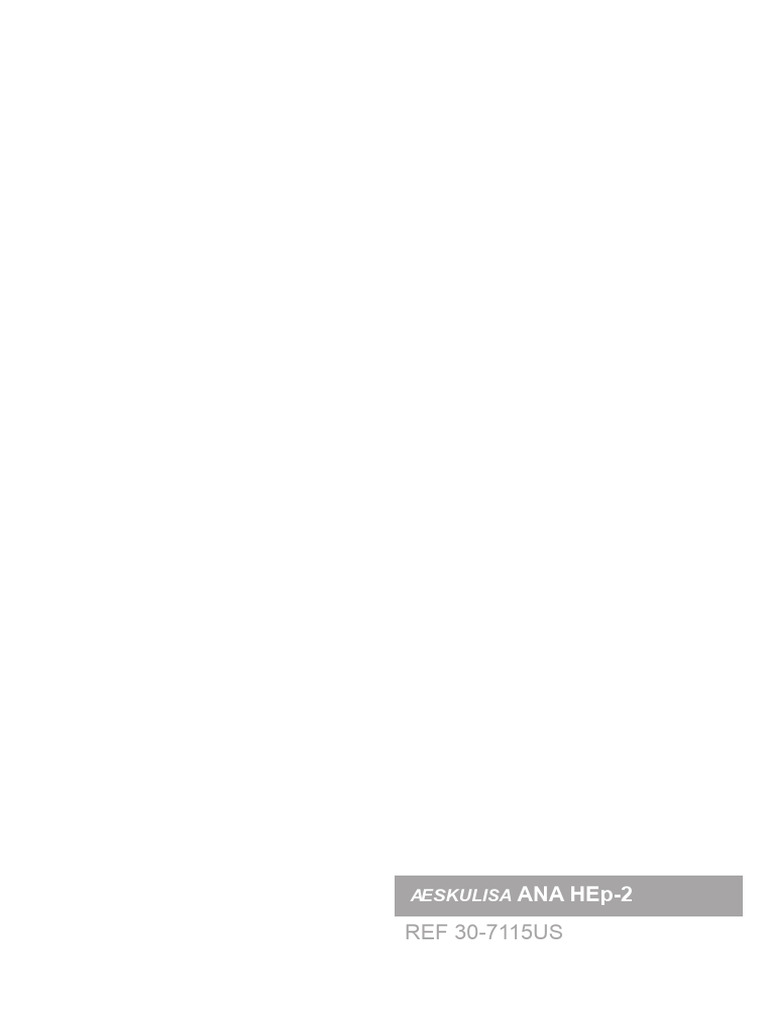 ANA-HEp2 Test for Scl-70 Detection | PDF | Elisa | Diseases And Disorders