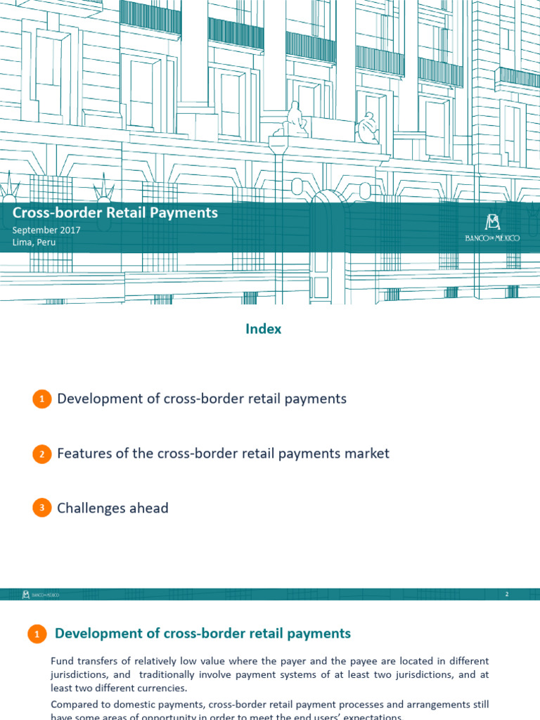 Cross-Border Retail Payments Overview | PDF | Payments | Banks