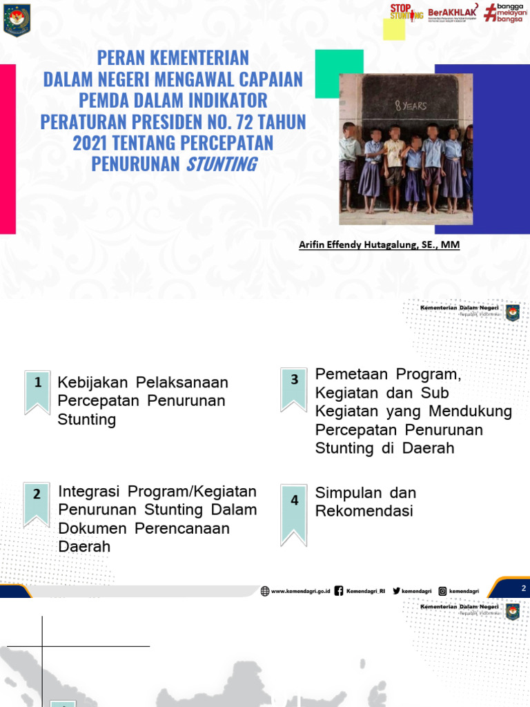 Peran Kementerian Dalam Negeri Mengawal Capaian Pemda Dalam Indikator ...