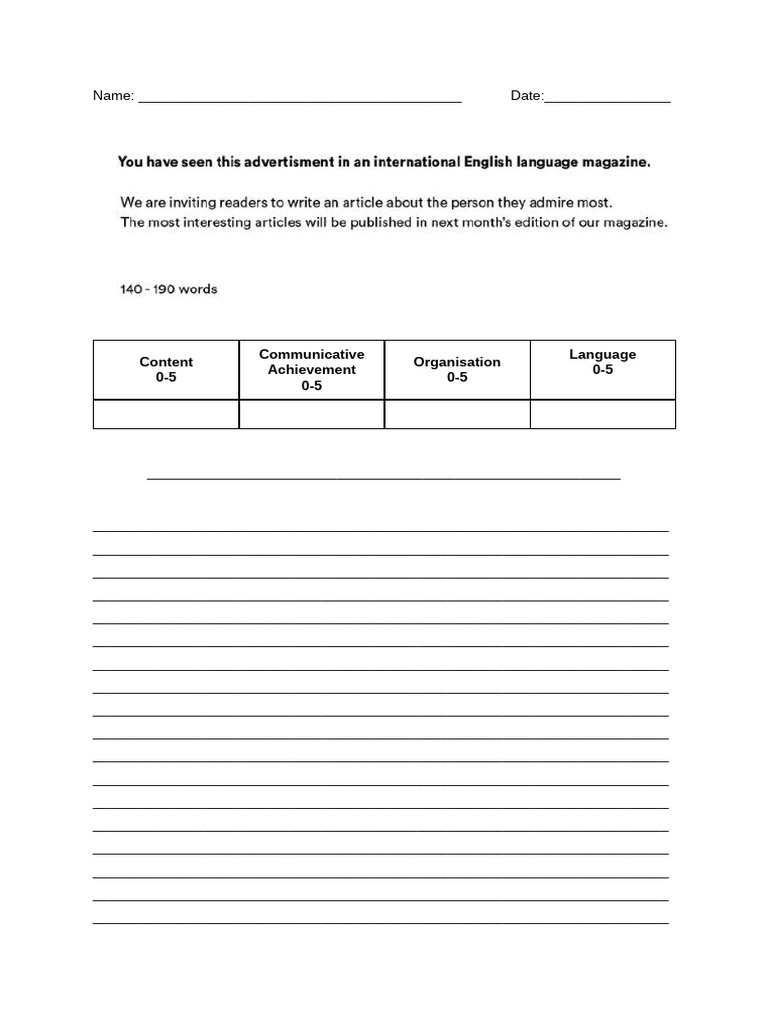 Writing | PDF