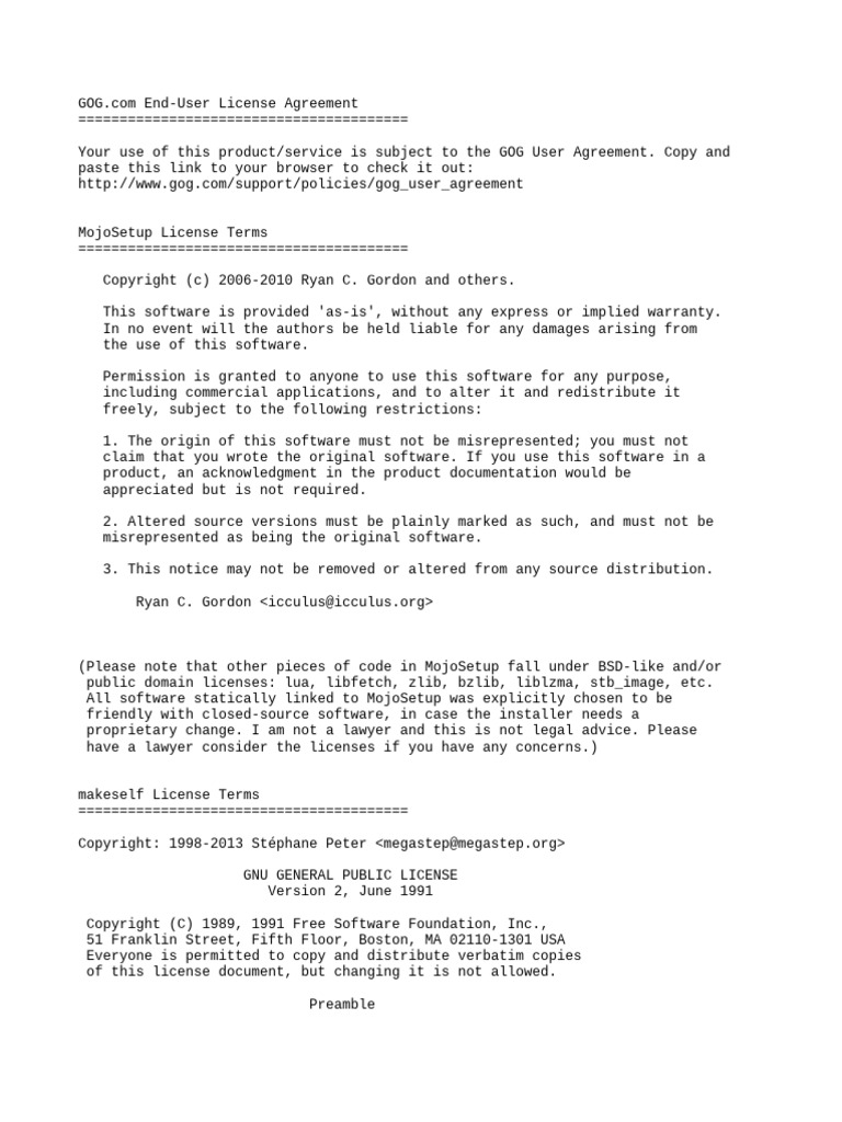 End User License Agreement | PDF | License | Free Software