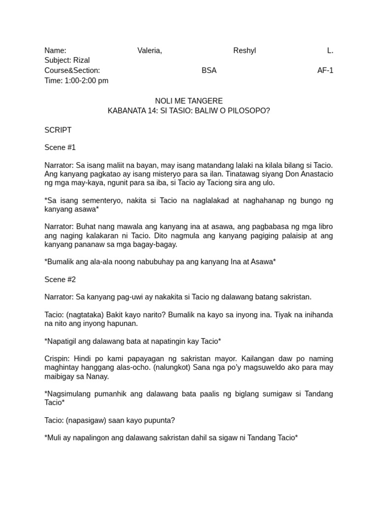Script | PDF