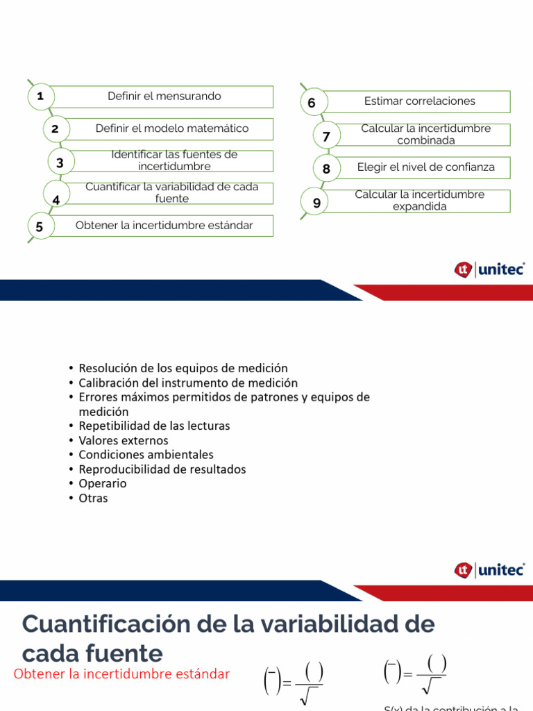 Estimación de La Incertidumbre de La Medida | PDF | Incertidumbre ...
