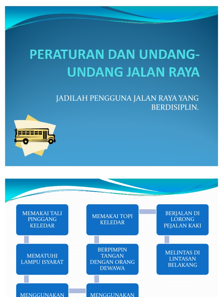 Peraturan Dan Undang Undang Jalan Raya Thn 4 Pdf