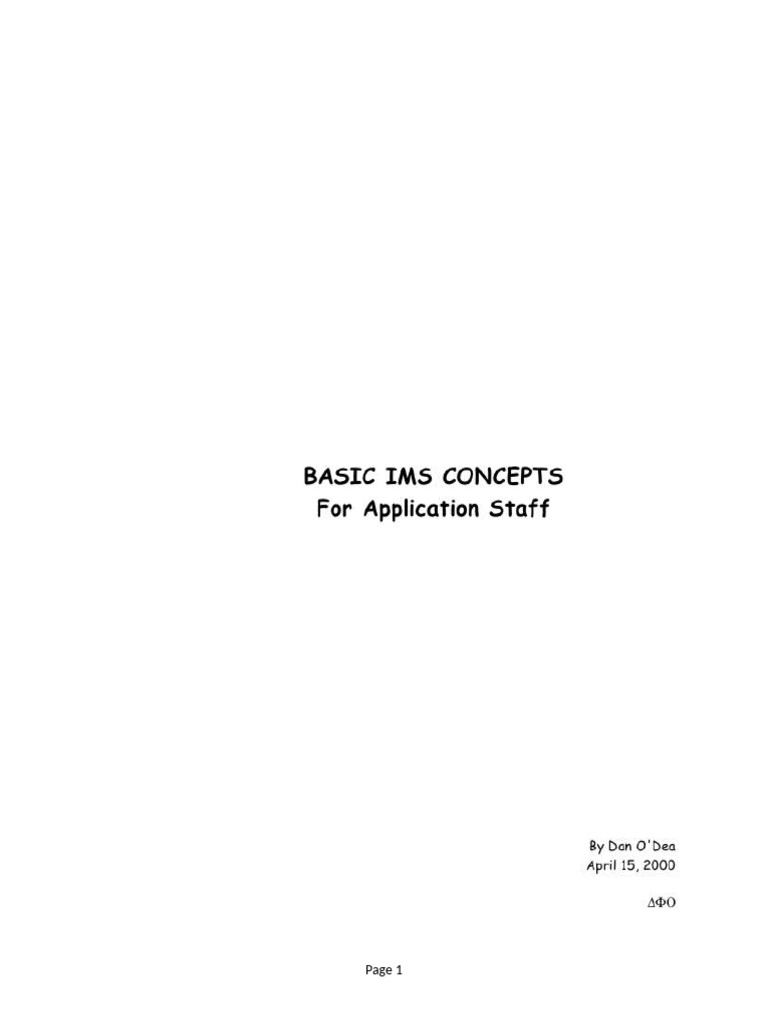 Understanding IMS Database Concepts | PDF | Pointer (Computer ...