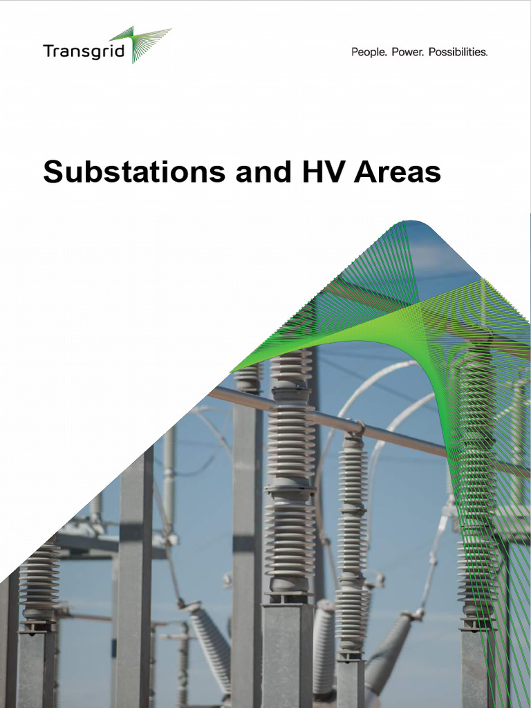 Transgrid Substation Safety Handbook | PDF | Electrical Substation | Safety
