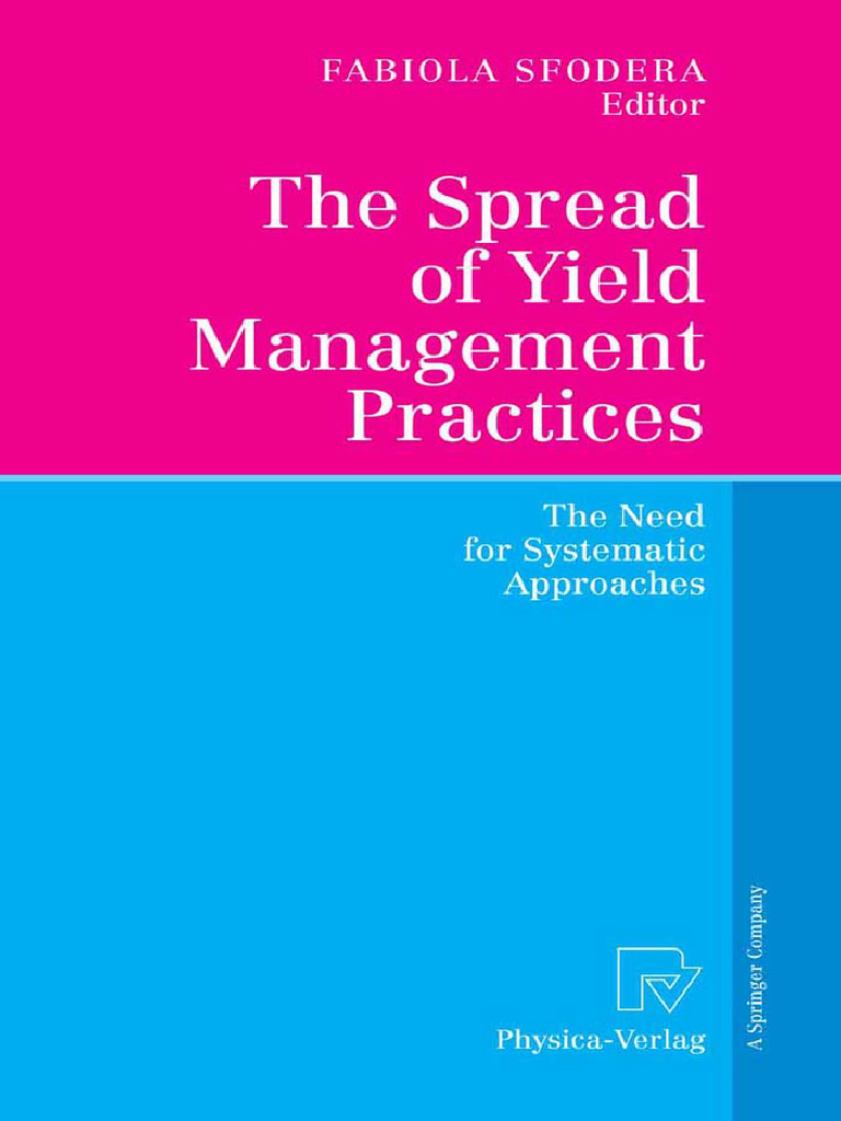 The Spread of Yield Management Practices | PDF | Strategic Management ...