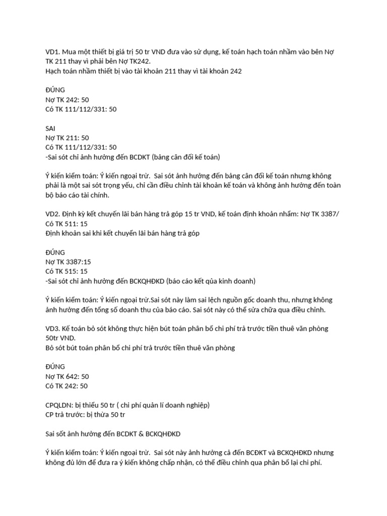 VD KBCTC | PDF
