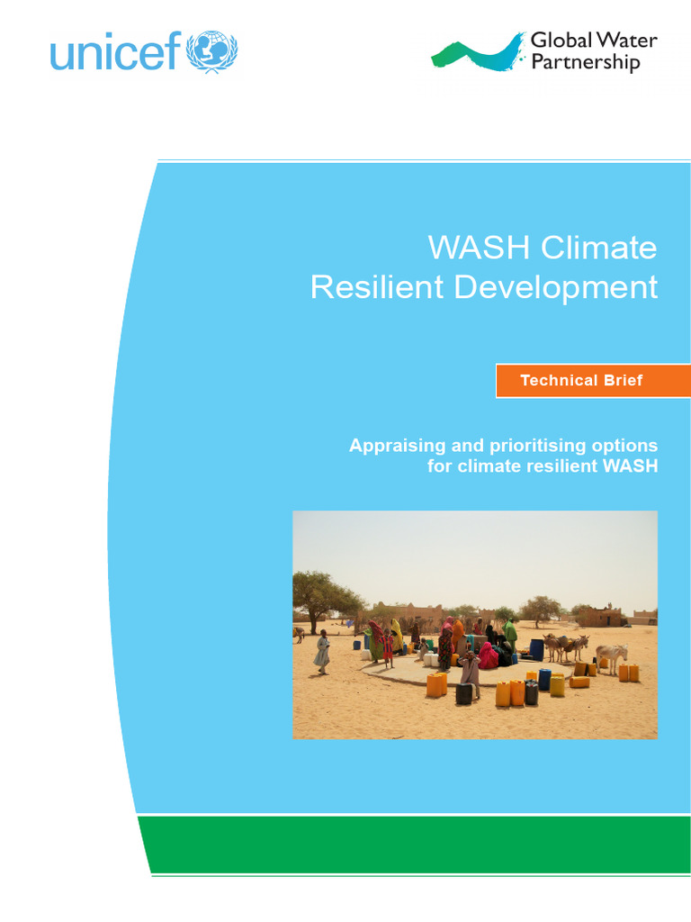Climate Resilient WASH Options Guide | PDF | Wash | Climate Resilience