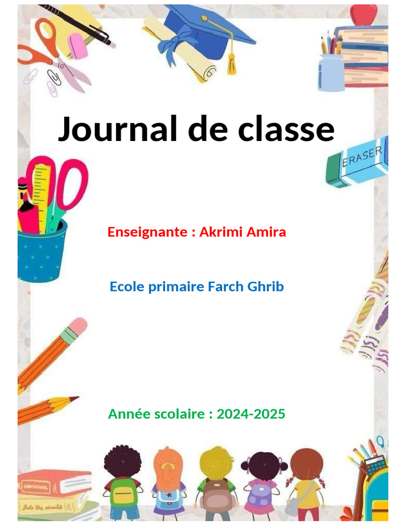 Journal de Classe | PDF