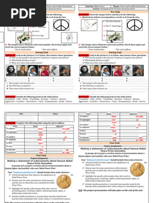 Make Peace Introduction Worksheet (1)
