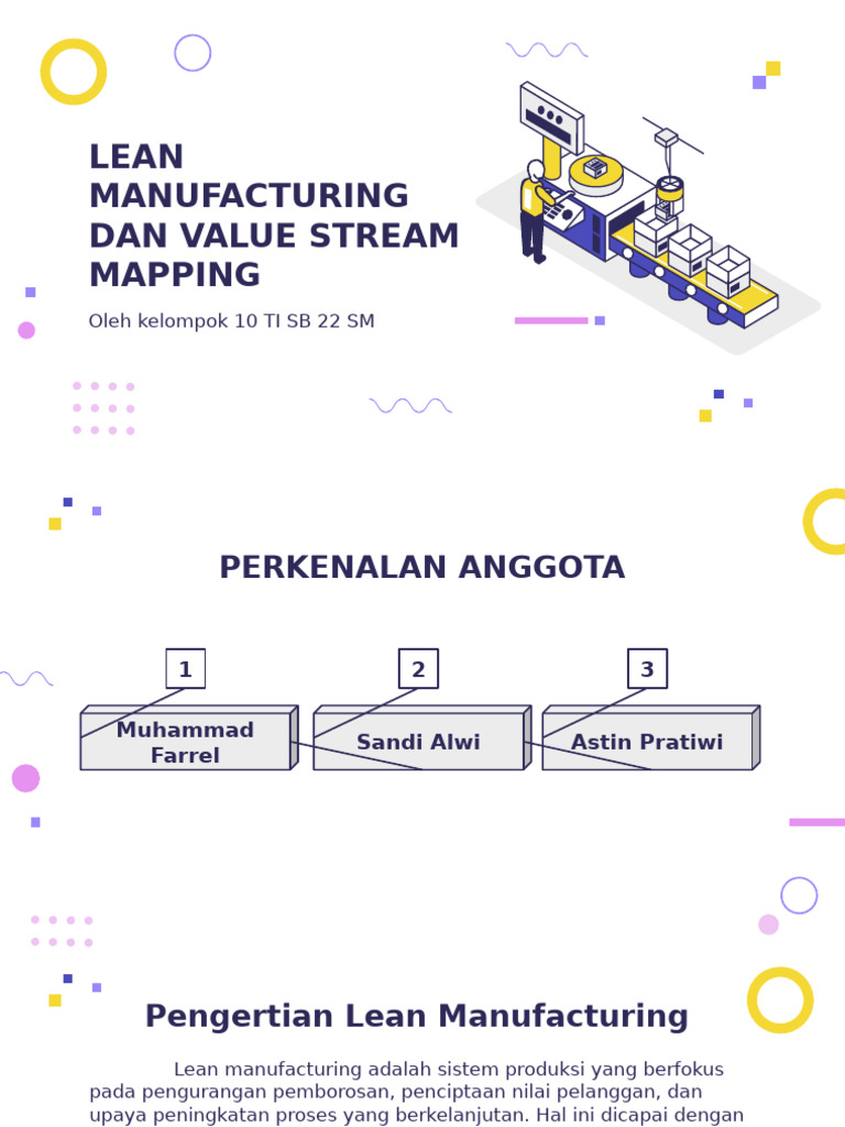 Lean Manufacturing dan Value Stream Mapping | PDF | Bisnis | Komputer
