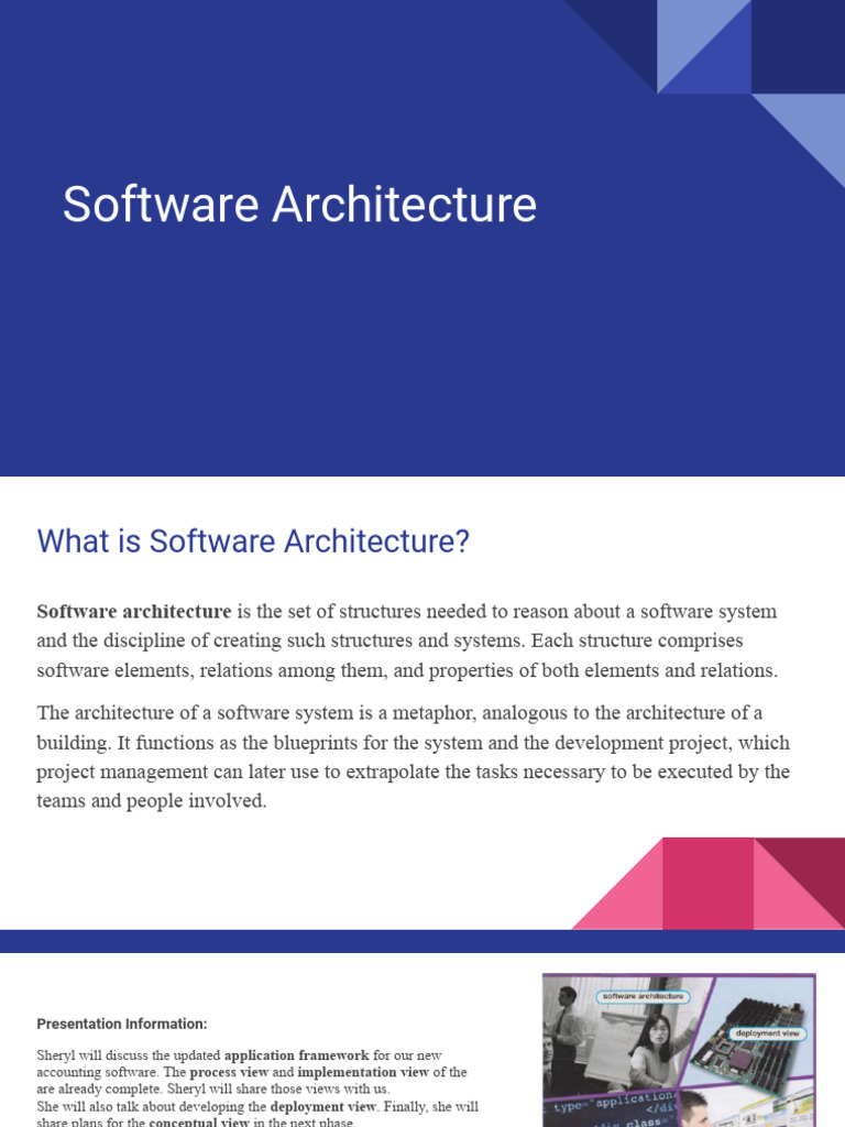 Software Architecture | PDF | Software Architecture | System