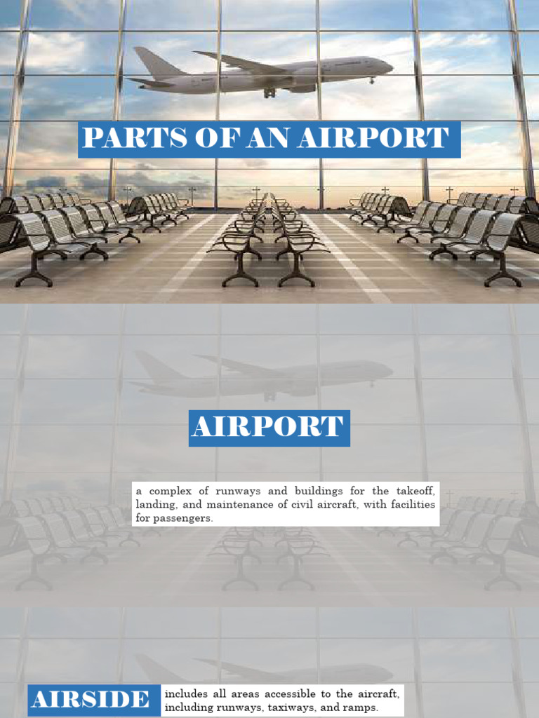 Components of an Airport Explained | PDF | Airport | Runway