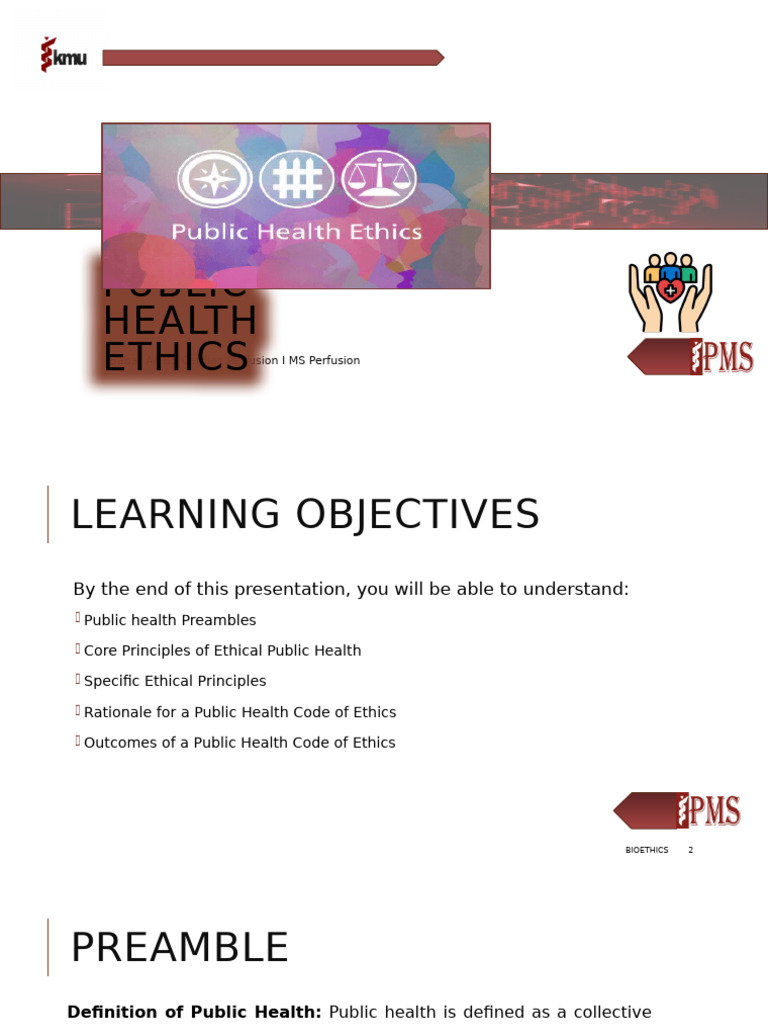 Public Health Ethics | PDF | Public Health | Bioethics
