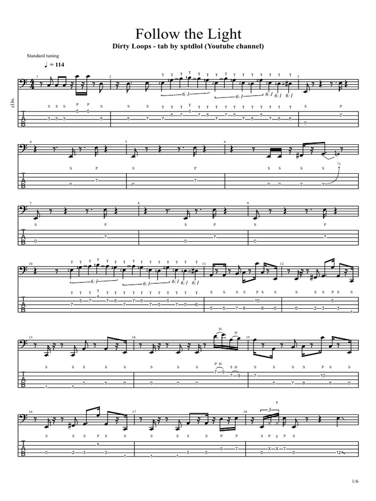 DIRTY LOOPS ベーススコア Welcome to our shop! – Dirty Loops