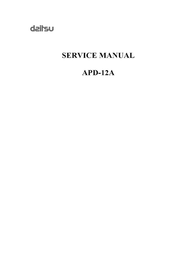 Apd 12a | PDF
