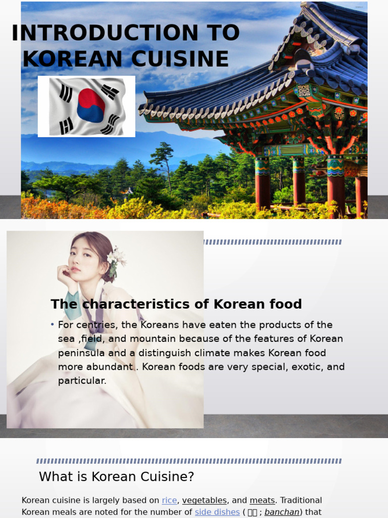 Explore Authentic Korean Cuisine | PDF | Cooking, Food & Wine
