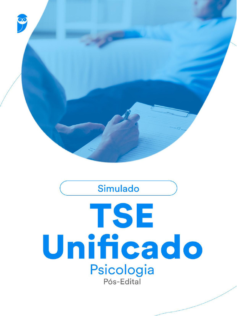 Simulado TSE Psicologia 2024: Questões e Instruções | PDF | Psicologia ...