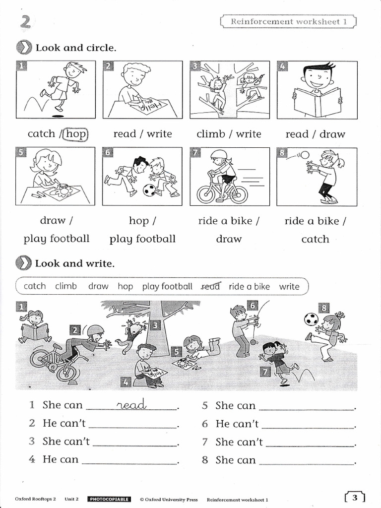 Oxford Rooftops 2 Unit 2 Worksheet | PDF