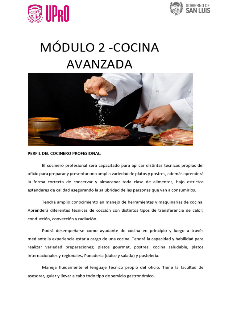 Manual Modulo 2 | PDF | pesto | Pasta