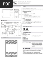 Holec ERM TDRM Restart Modules | PDF | Relay | Ac Power Plugs And Sockets