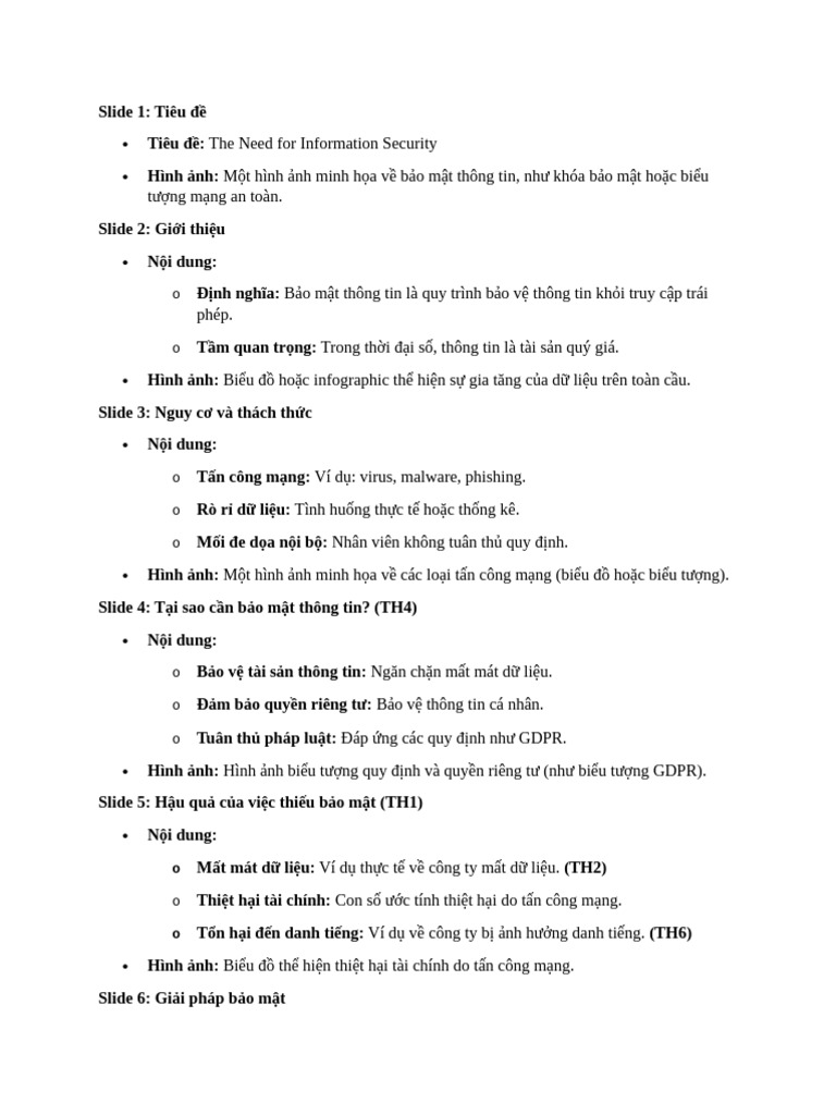 Thuyet Trinh | PDF