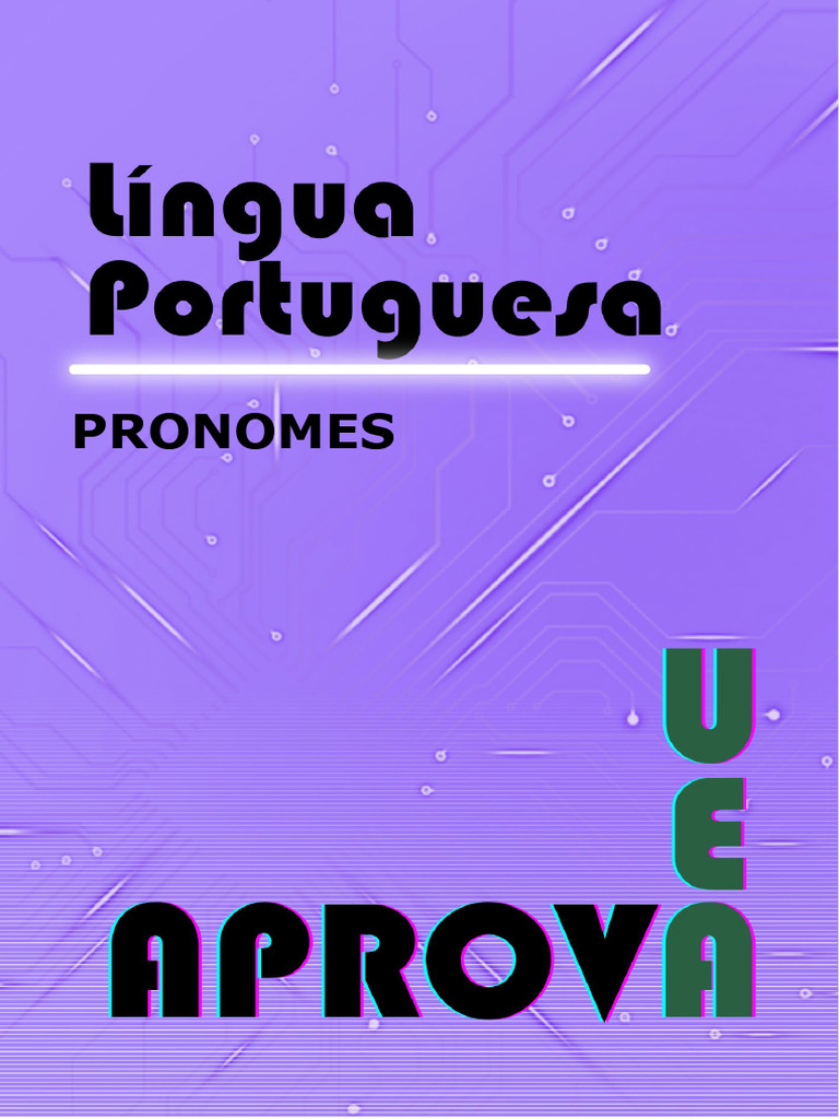 Uso de Pronomes na Língua Portuguesa | PDF | Pronome | Famílias ...
