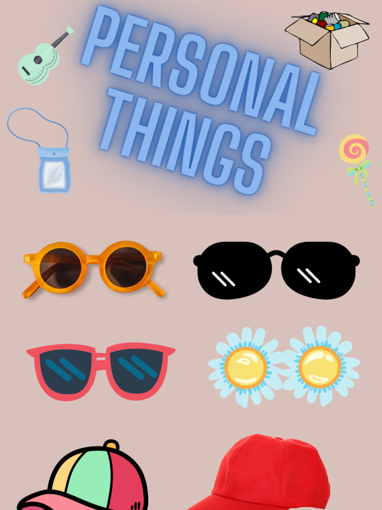 Personal Things Pictures | PDF
