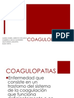Coagulopatias