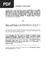 Bayana Agreement for Property Sale | PDF | Deed | Mortgage Law