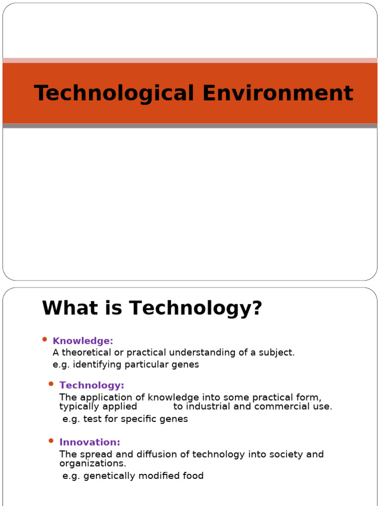 Understanding Technology's Impact on Economy | PDF | Service Industries ...