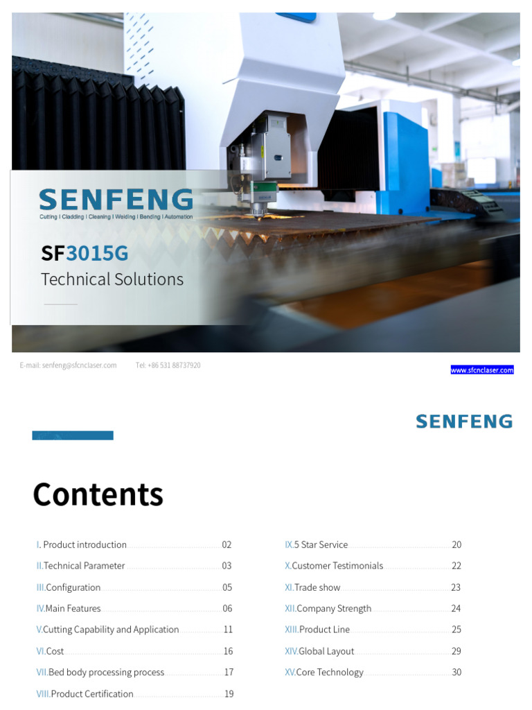 Sf3015g Láser Pdf Sheet Metal Welding