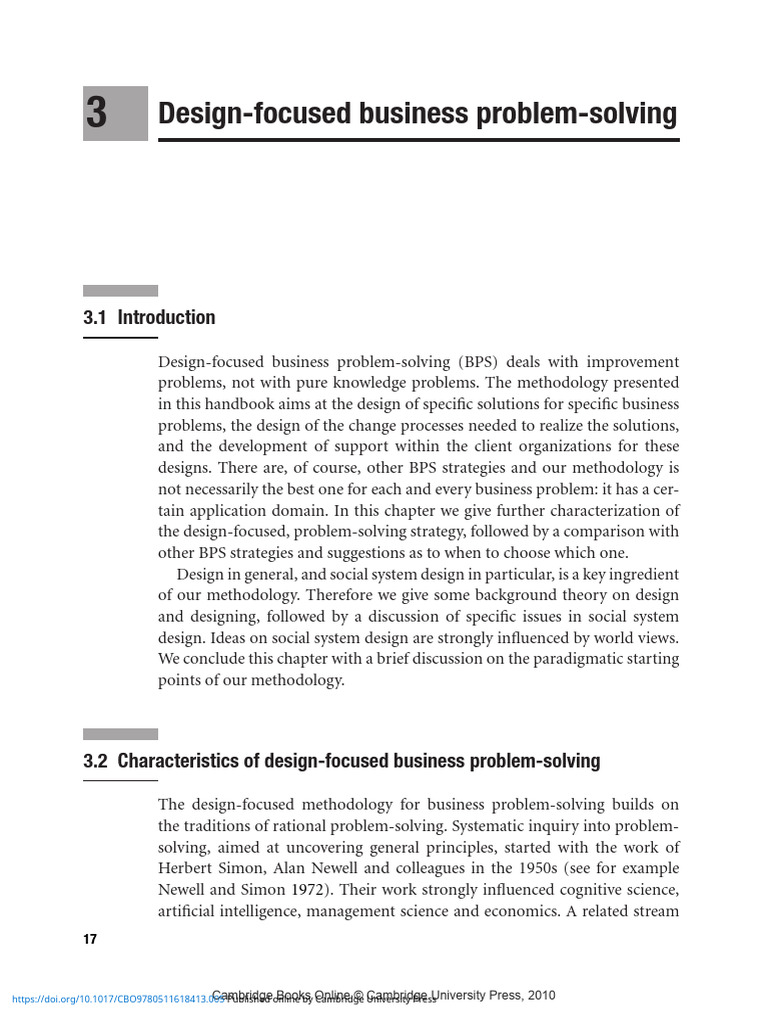 Design-Focused Business Solutions | PDF | Design | Methodology