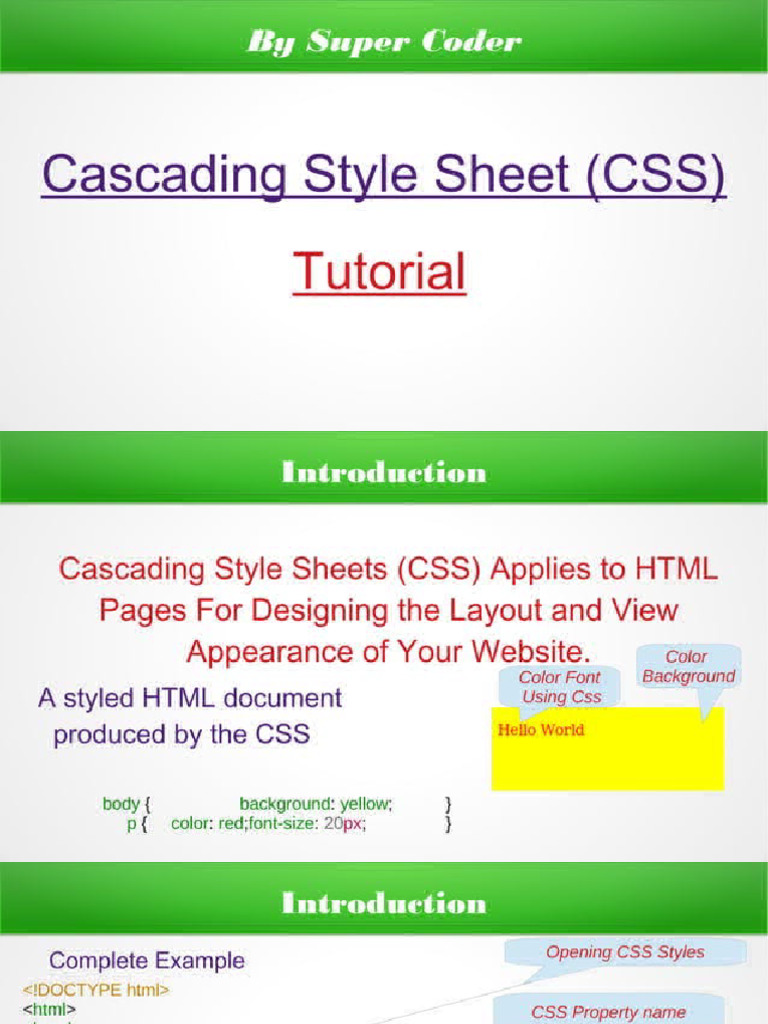 Css 1 | PDF