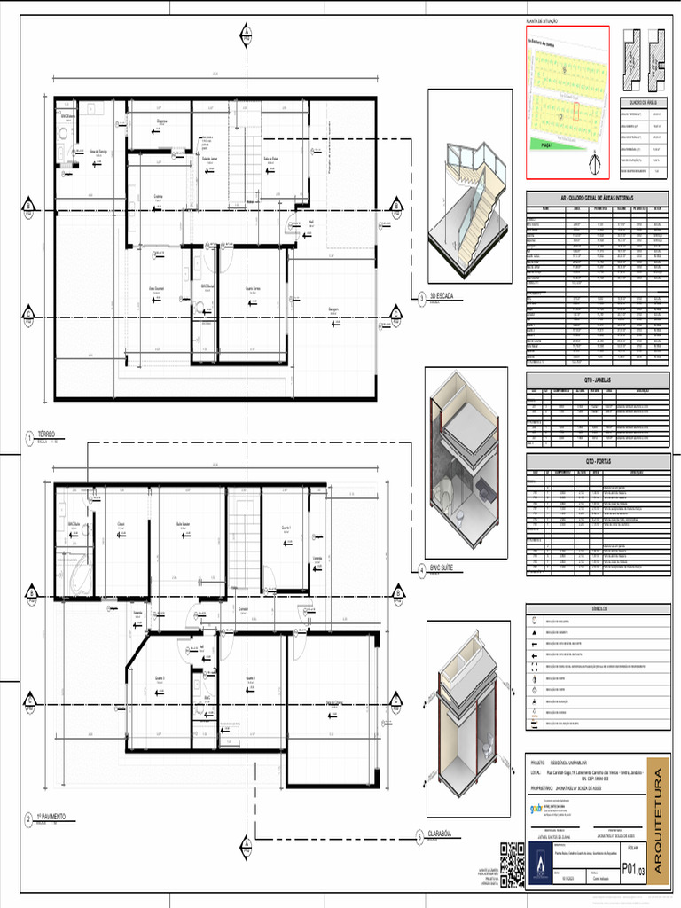 PROJETO ARQUITETONICO - R04 - JANDAIRA 1 Assinado | PDF
